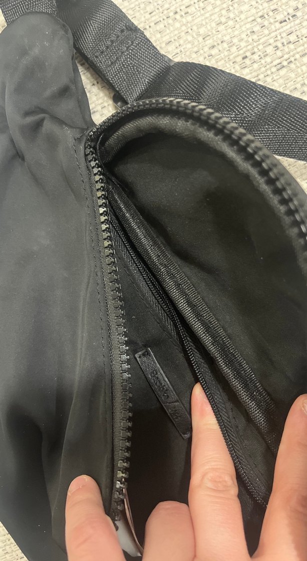 Siyah Kadın Bel Çantası - Görsel 3