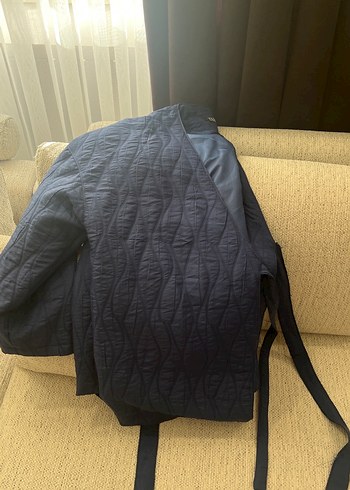 Lacivert Rahat Kesim Kadın Ceker - Görsel 3