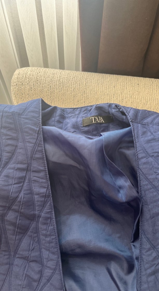 Lacivert Rahat Kesim Kadın Ceker - Görsel 2