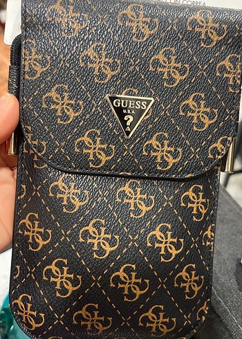 Kahverengi Buckle'lı Guess Telefon Kılıfı, veya çantası - Görsel 3