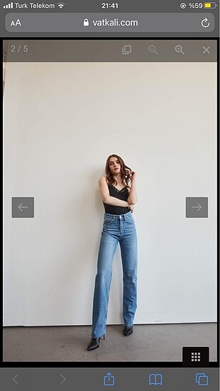 Vatkalı jean