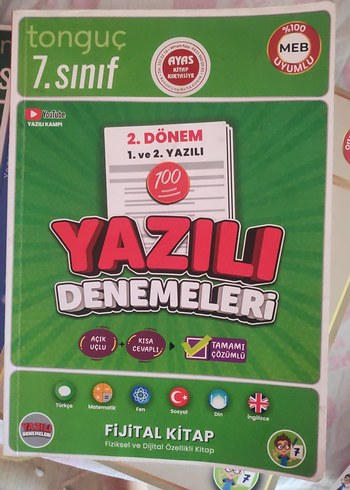  Beden Tonguç 7. Sınıf Zoru Bankası Soru Kitapları