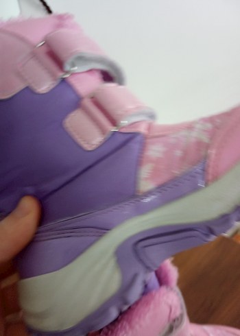 Kiko Kids Kız Çocuk Pembe Kar Botu - Görsel 4