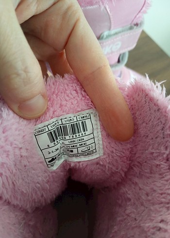 Kiko Kids Kız Çocuk Pembe Kar Botu - Görsel 5