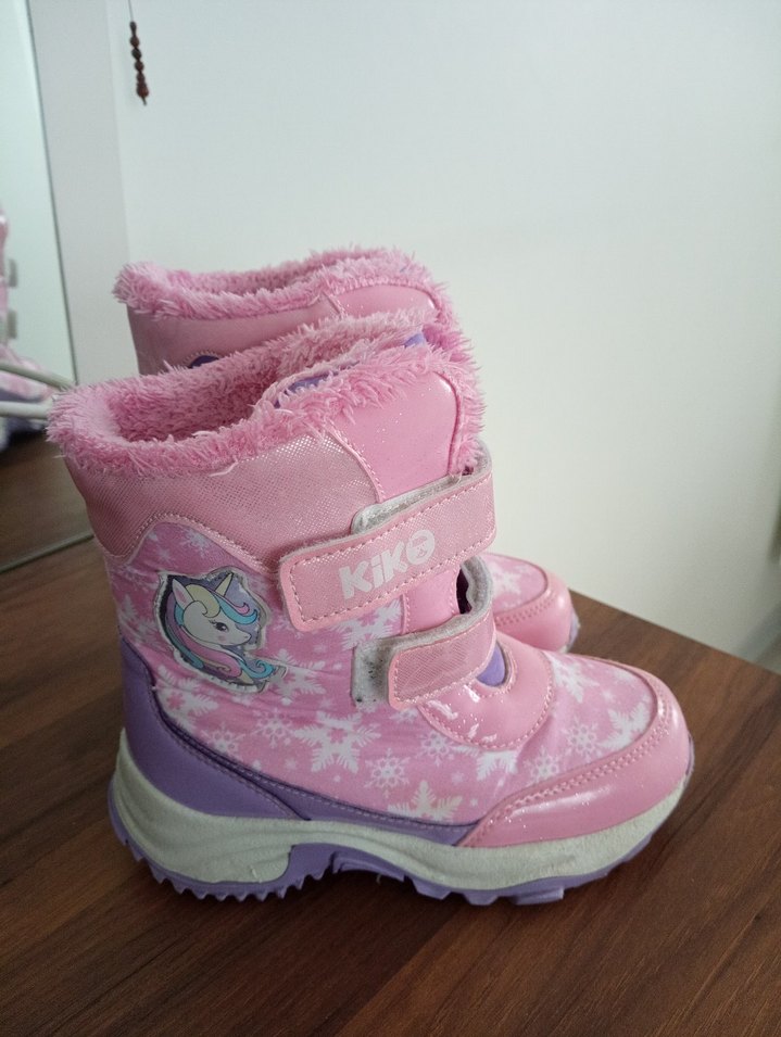 Kiko Kids Kız Çocuk Pembe Kar Botu - Görsel 2