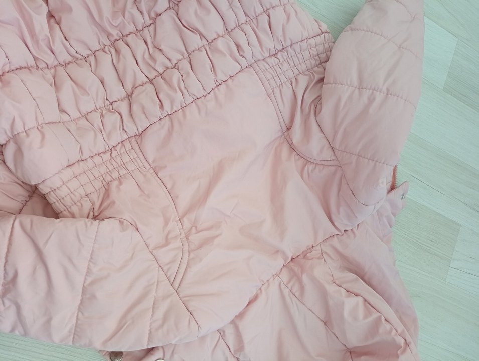 Civil kız çocuk montu - Görsel 4