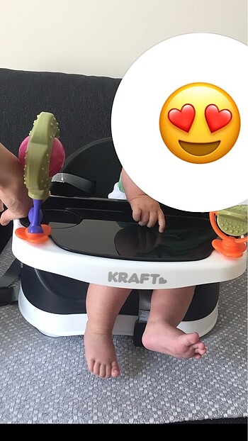 Kraft portatif mama sandalyesi