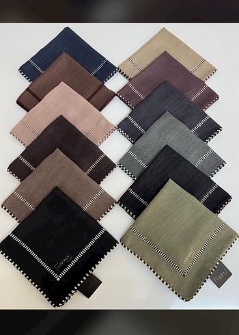 Nakış İşlemeli Çok Renkli Kadın soft esarp