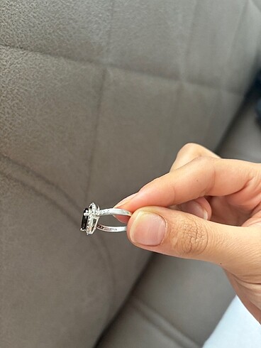 Beden Saf gümüş yüzük