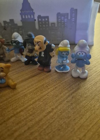  Beden Renk şirinler figürleri