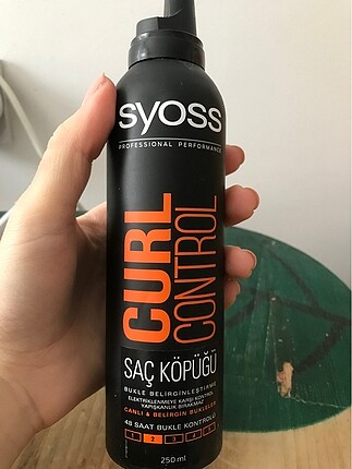 Syoss saç köpüğü