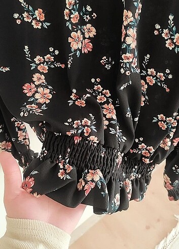 l Beden çeşitli Renk Büzgü Detaylı Bluz
