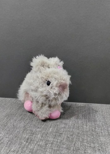 Gri Peluş Tavşan Oyuncak - Görsel 4