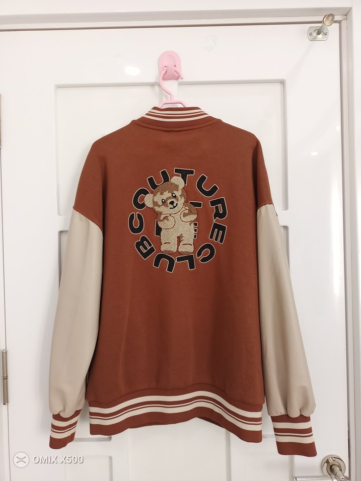 Düğmeli Kahverengi Kadın Ceket - Görsel 2