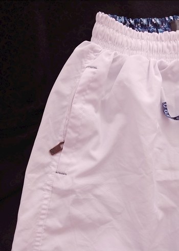 Beyaz Erkek Mini Şort Mayo - Görsel 7