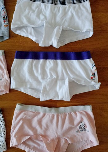 LC Waikiki Çocuk6-li set İç Çamaşırı Seti, Pastel Renkler
