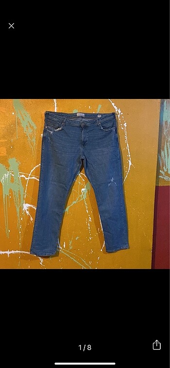 Colin'S Kaliteli Erkek Jean Kot Pantolon Büyük Beden