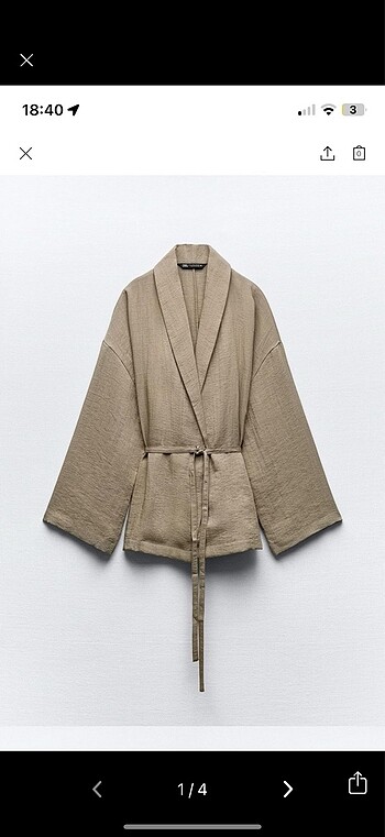 Zara kimono takım