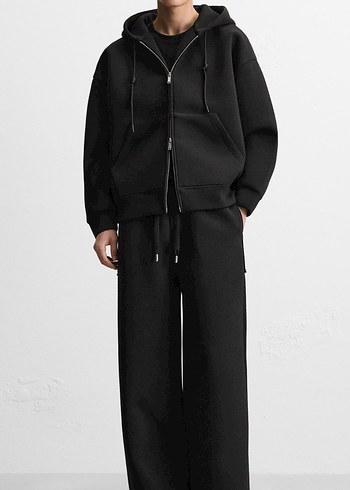 Zara Zara erkek kapüşonlu sweatshirt