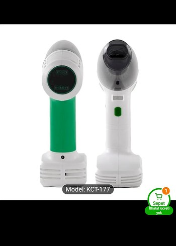 4ü 1 arada araçşarzlı süpürge /kompresör - Görsel 3