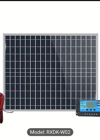 Beden Renk Yeşil Portatif Solar Şarj Cihazı Model RXDK-W02