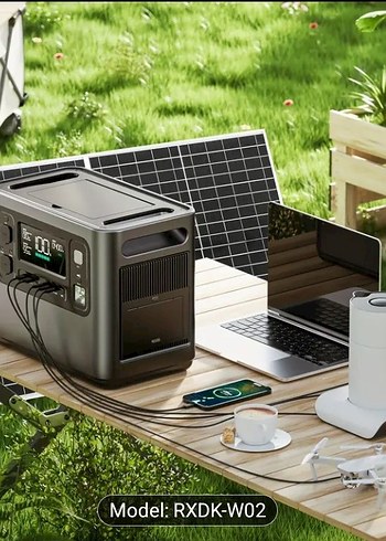 Dell Yeşil Portatif Solar Şarj Cihazı Model RXDK-W02