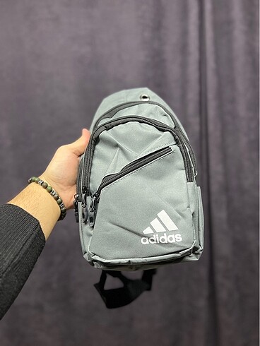 Nike gri omuz-bel çanta