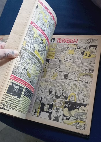 LEMAN Mizah Dergisi Cilt 6 1994 - Görsel 7