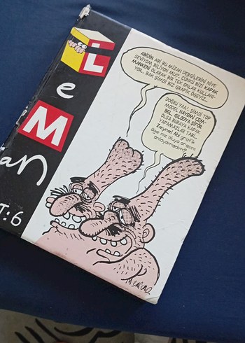 LEMAN Mizah Dergisi Cilt 6 1994 - Görsel 12