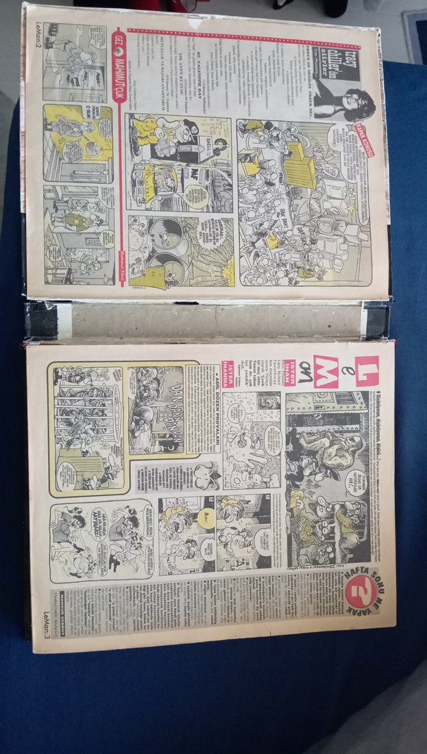 LEMAN Mizah Dergisi Cilt 6 1994 - Görsel 5