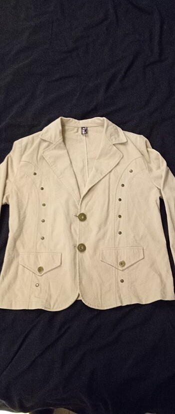 Zara Blazer zımba detaylı
