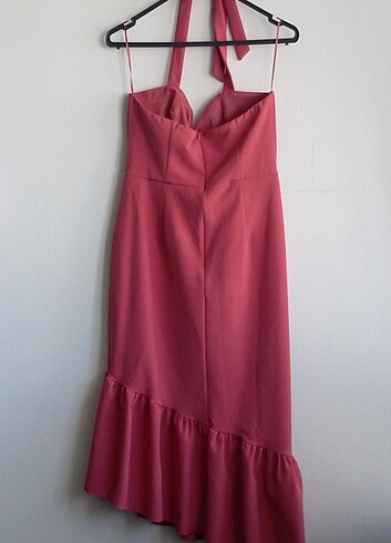 Vintage Love Boyundan bağlamalı balık elbise