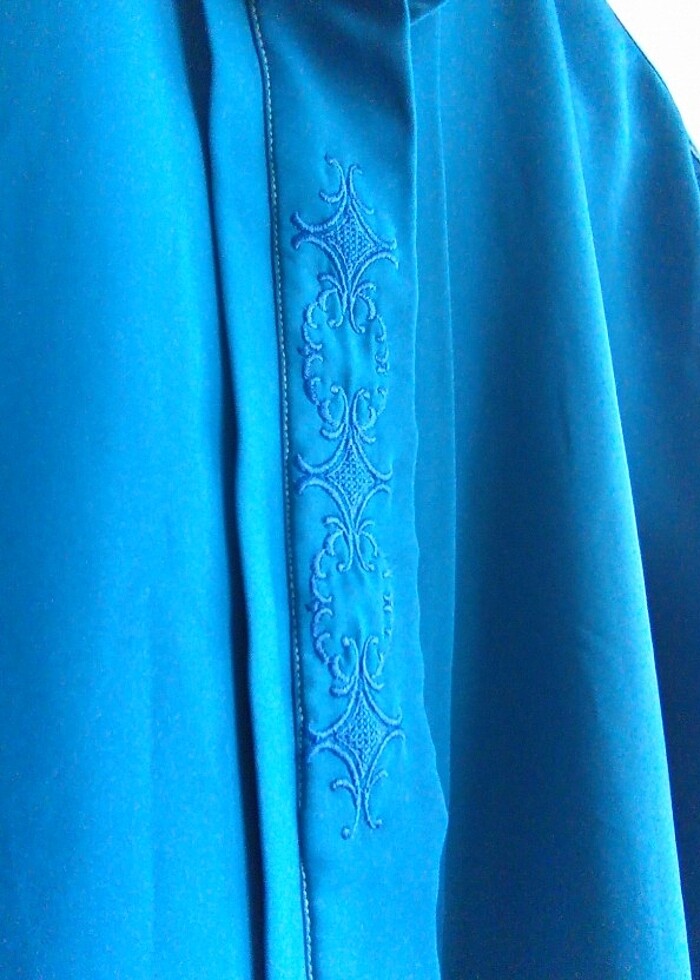 Sırt dekolteli vintage gömlek - Görsel 4