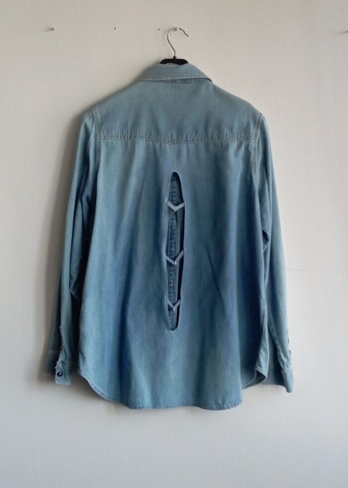 Vintage retro dizayn kot gömlek - Görsel 2