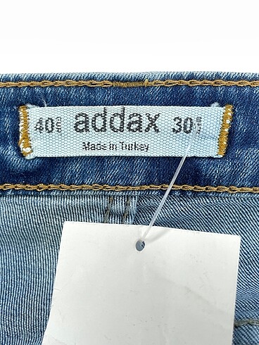 40 Beden mavi Renk Addax Jean / Kot %70 İndirimli.