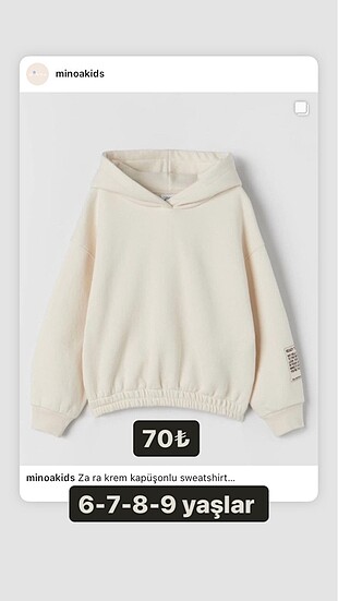 Zara kapüşonlu 2 sweatshirt