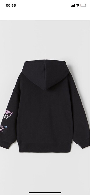 Zara Zara snoopy tarz sweatshirt