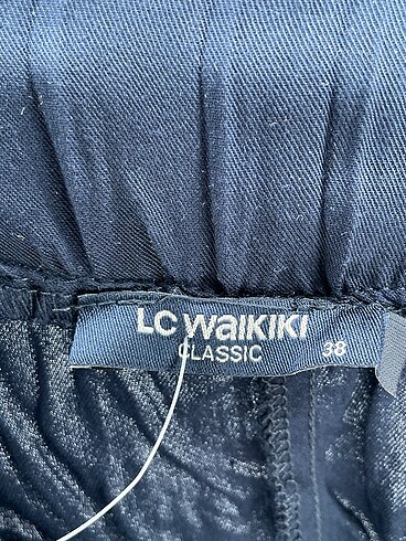 38 Beden mavi Renk LC Waikiki Midi Etek %70 İndirimli.