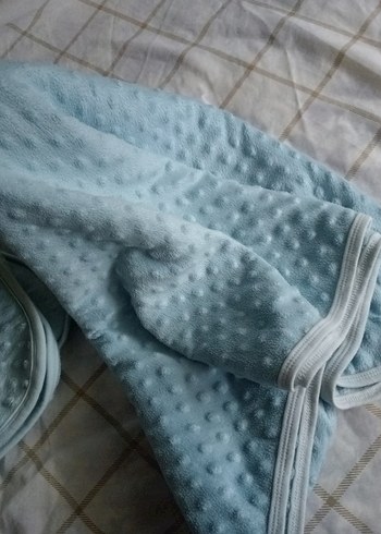 bebek battaniye ve alt açma seti - Görsel 5