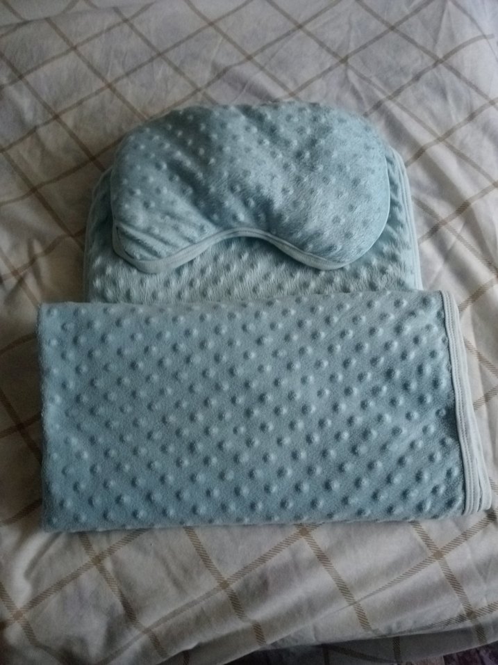 bebek battaniye ve alt açma seti - Görsel 2