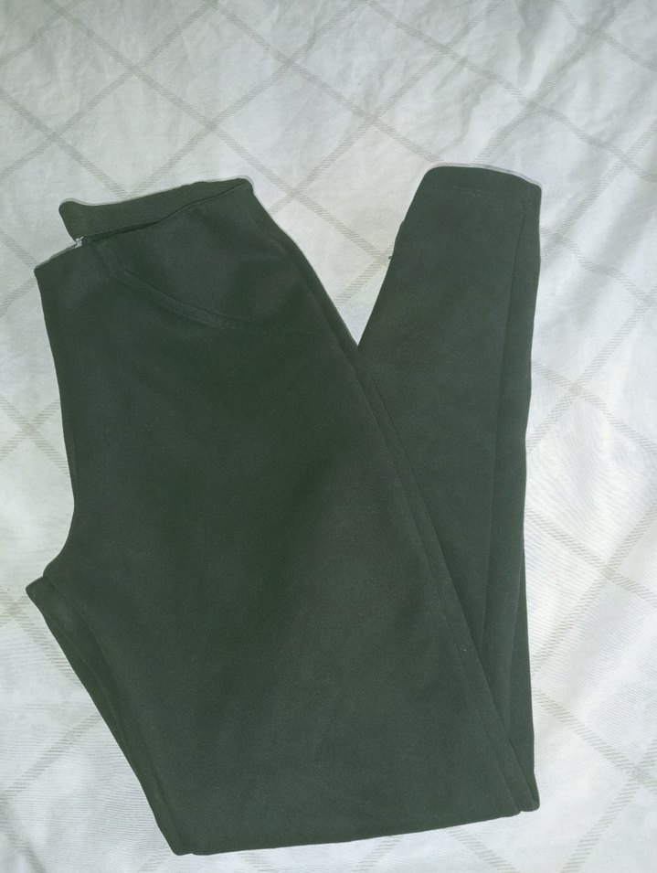 LCW süet tayt - Görsel 2