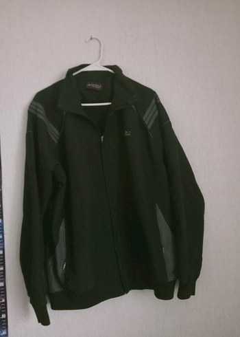 Erkek Siyah Fermuarlı Yüksek Yakalı Sweatshirt - Görsel 4