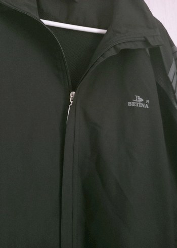 Erkek Siyah Fermuarlı Yüksek Yakalı Sweatshirt - Görsel 5