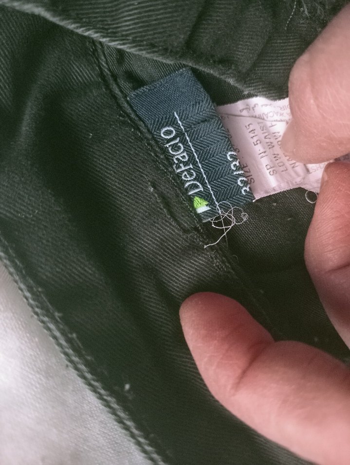 Erkek Siyah Düz Kesim Denim Pantolon - Görsel 4