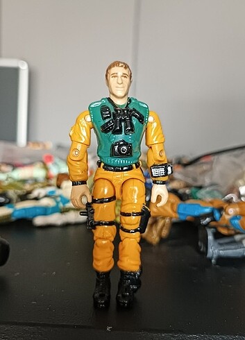Gi joe Hasbro 1989 Scoop vintage figürü
