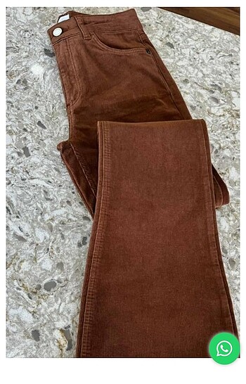 Massimo Dutti Kadife pantolon