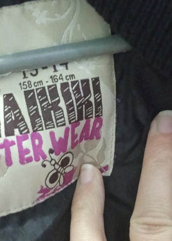 kız çocuk mont - Görsel 2