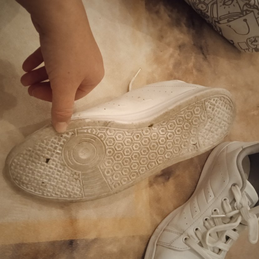 Beyaz erkek spor Ayakkabı Wedge Topuklu - Görsel 3