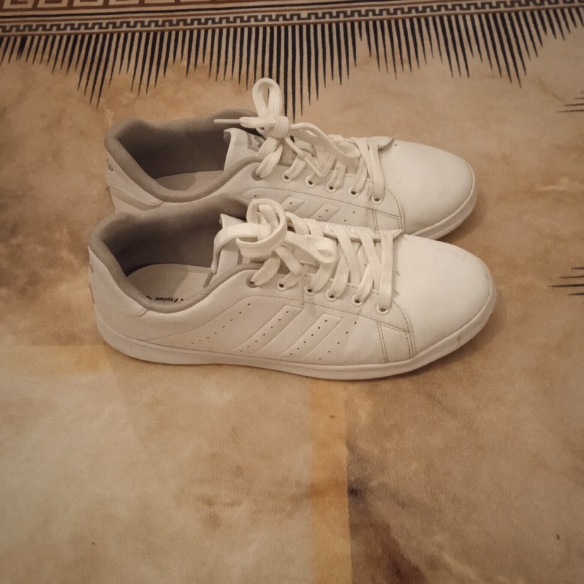 Beyaz erkek spor Ayakkabı Wedge Topuklu - Görsel 4