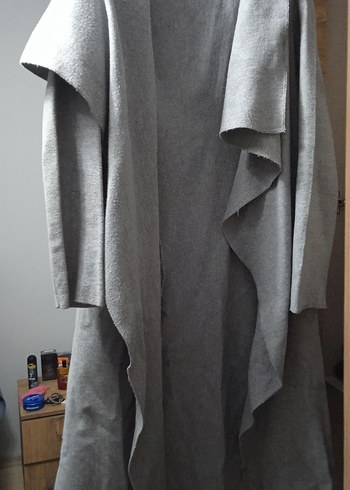 Gri Dökümlü  Kabanı Midi Boy - Görsel 2